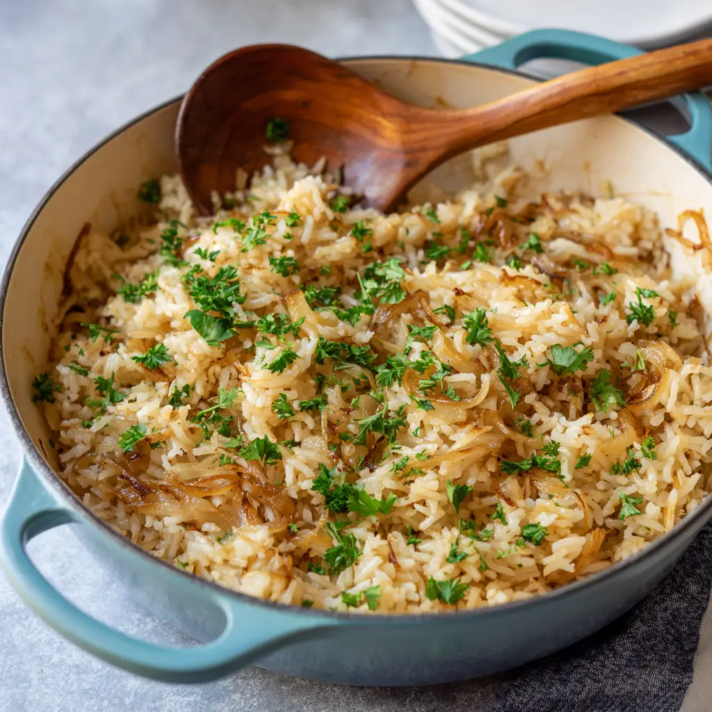French Onion Rice Recipe