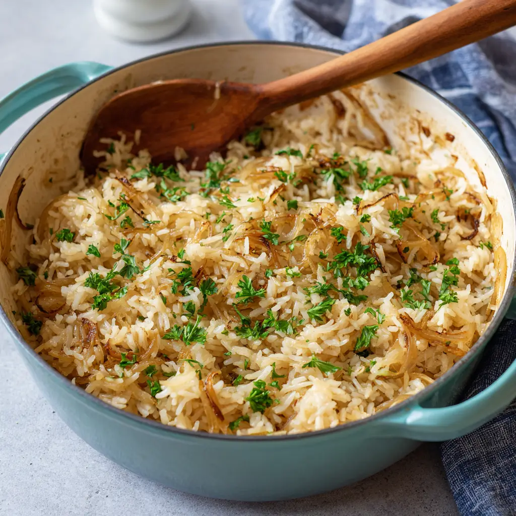 French Onion Rice Recipe