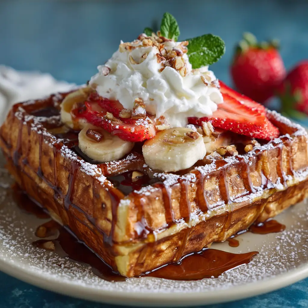 French toast Waffles Recipe