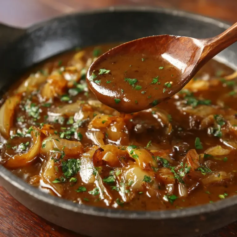 Onion Gravy Recipe
