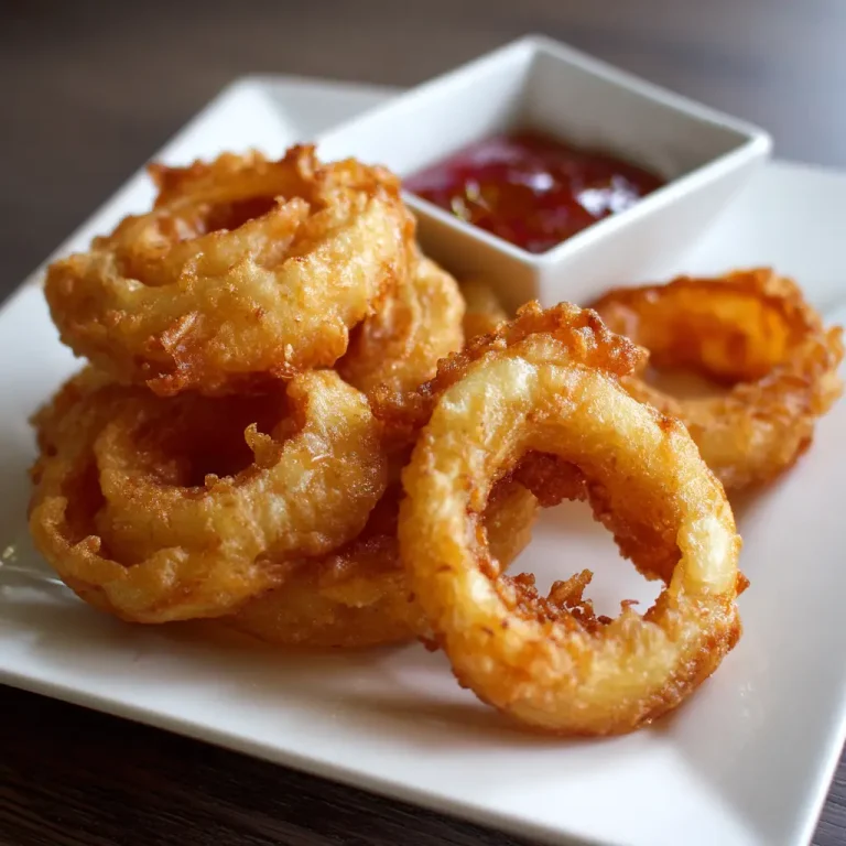 Onion Ring Batter Recipe