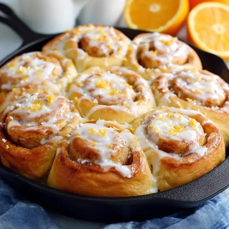 Orange Rolls Recipe