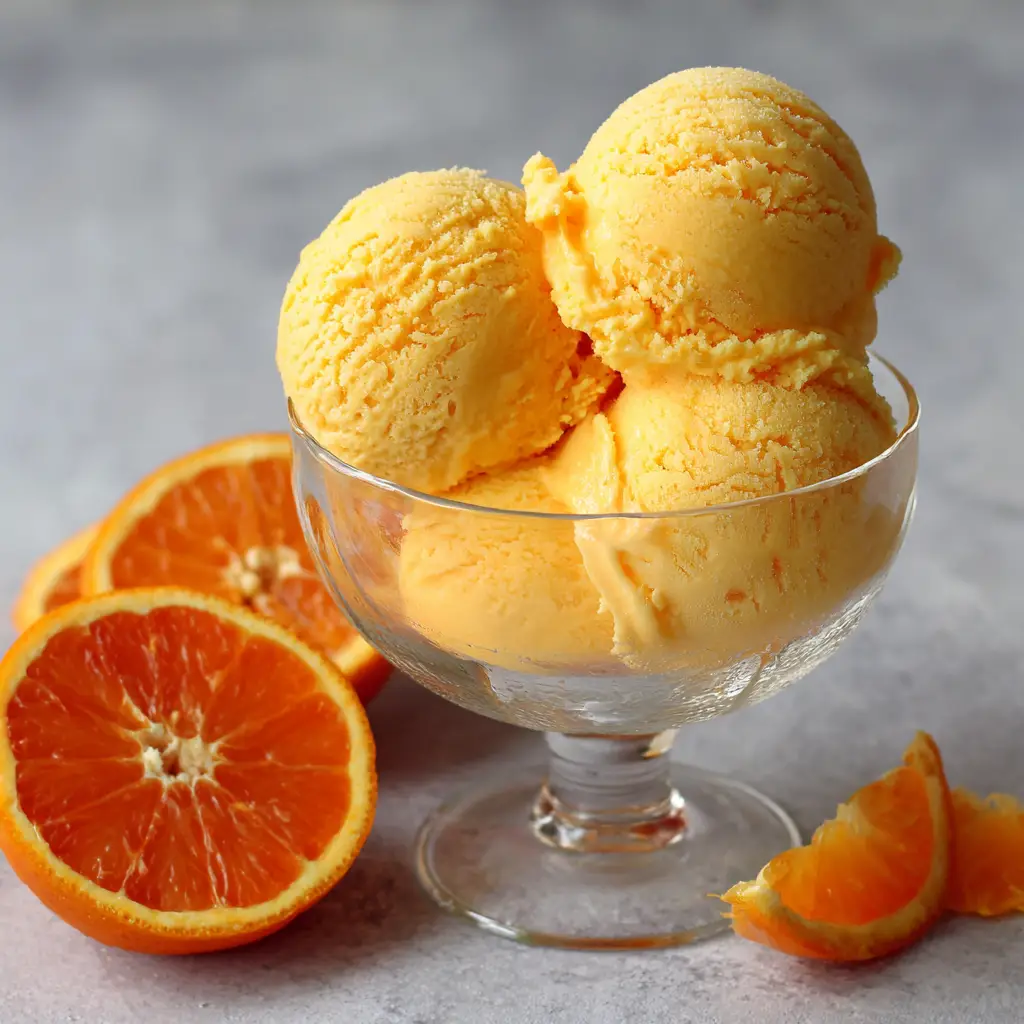 Orange Sherbet Recipe