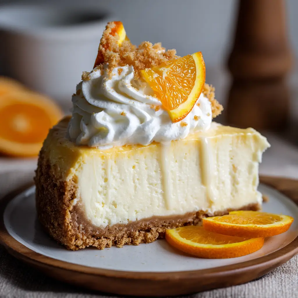 Orange creamsicle cheesecake recipe