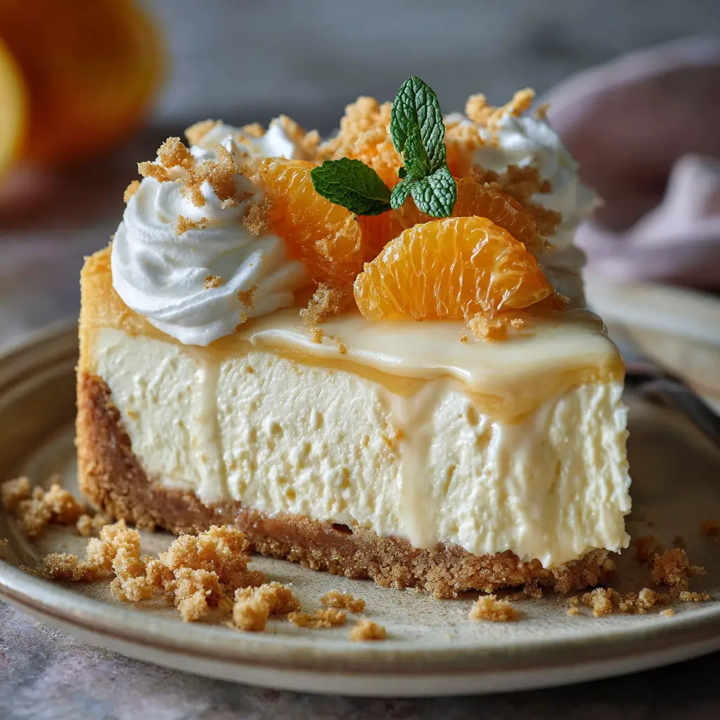 Orange creamsicle cheesecake recipe
