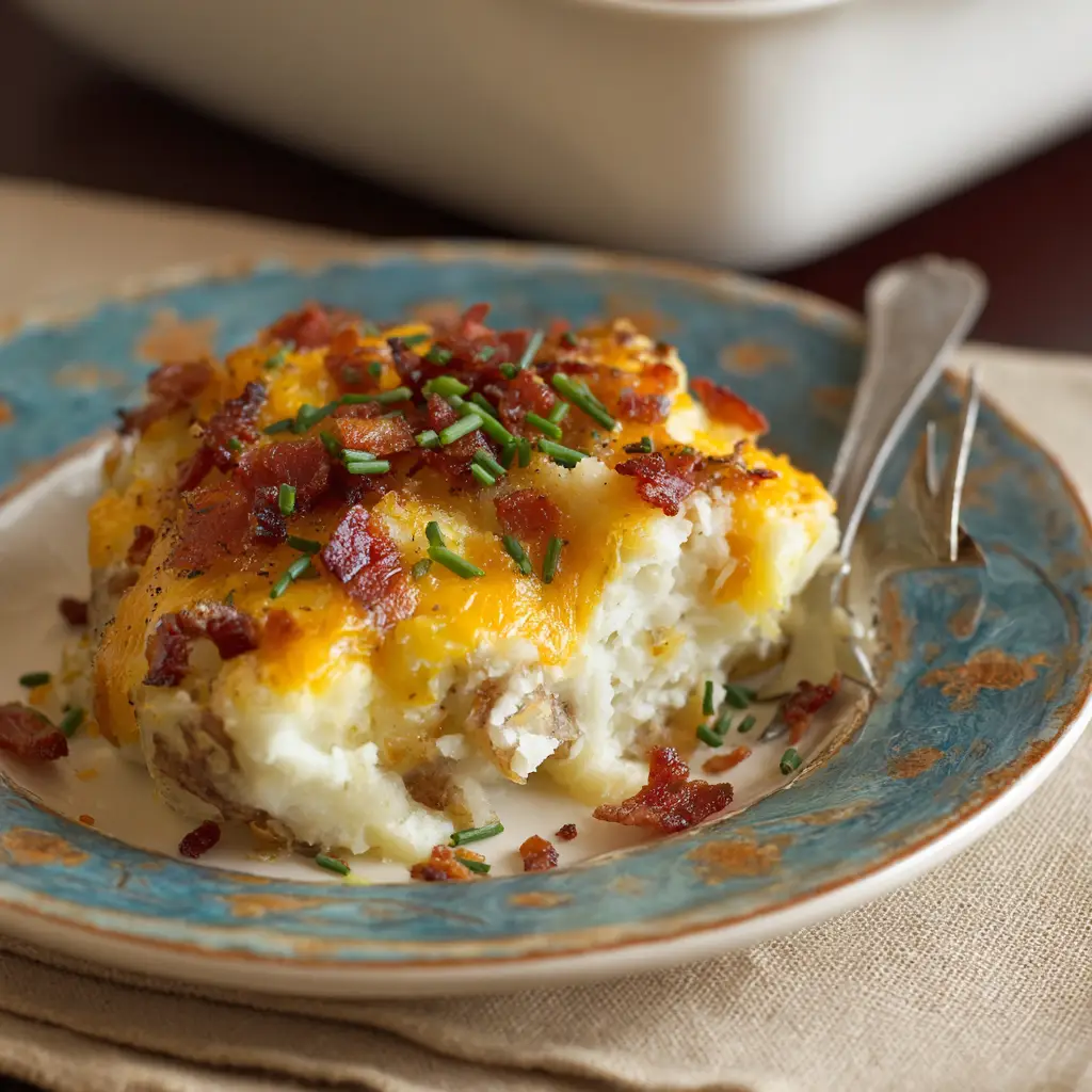 Twice Baked Potato Casserole Recipe