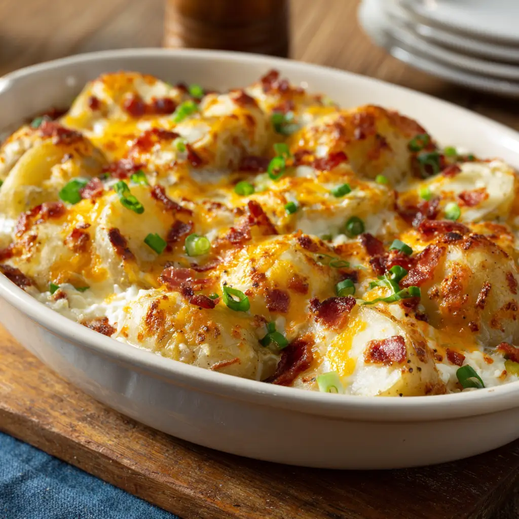 Twice Baked Potato Casserole Recipe