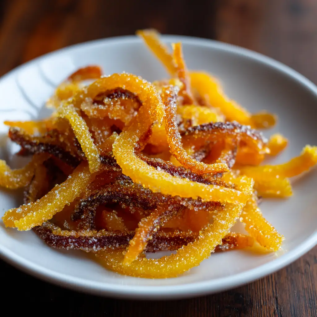 Candied Orange Peel Recipe