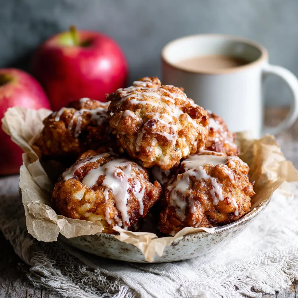 Baked Apple Fritters Recipe