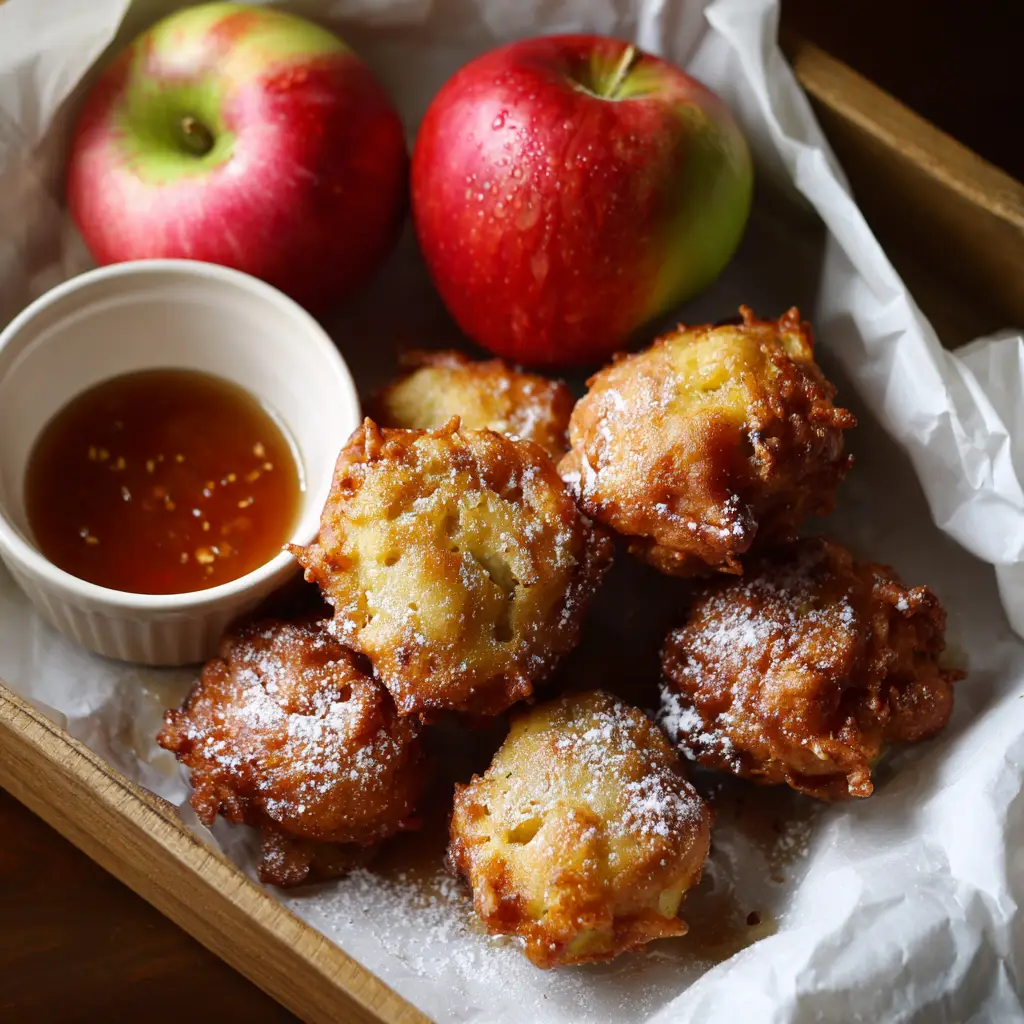 Baked Apple Fritters Recipe