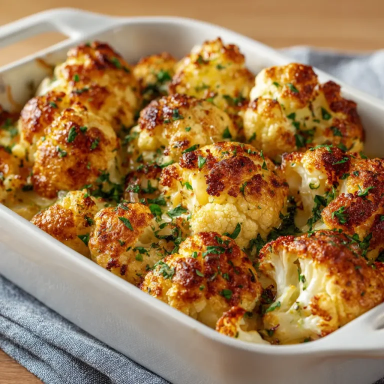 Baked Cauliflower Recipe