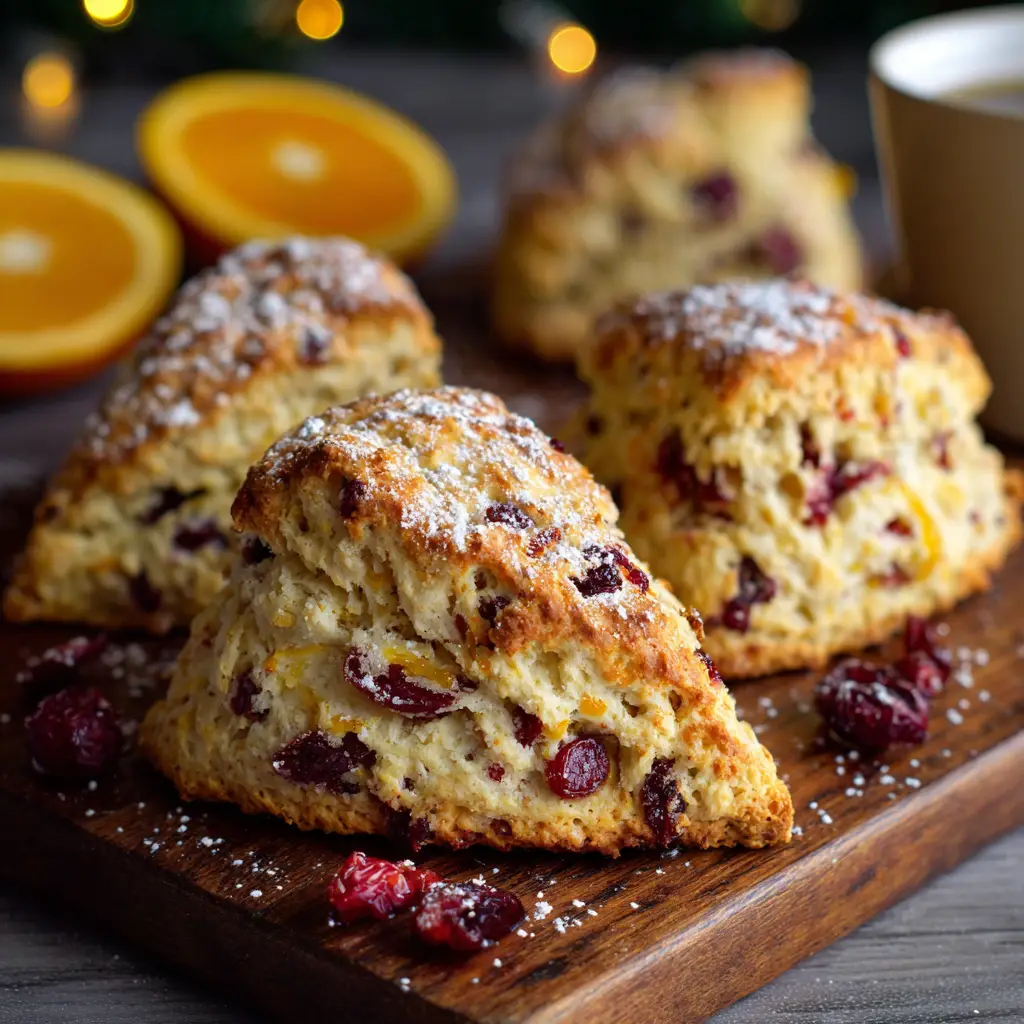 Cranberry Orange Scones Recipe