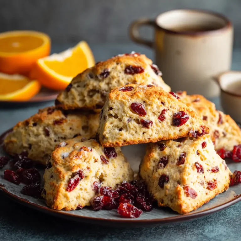 Cranberry Orange Scones Recipe