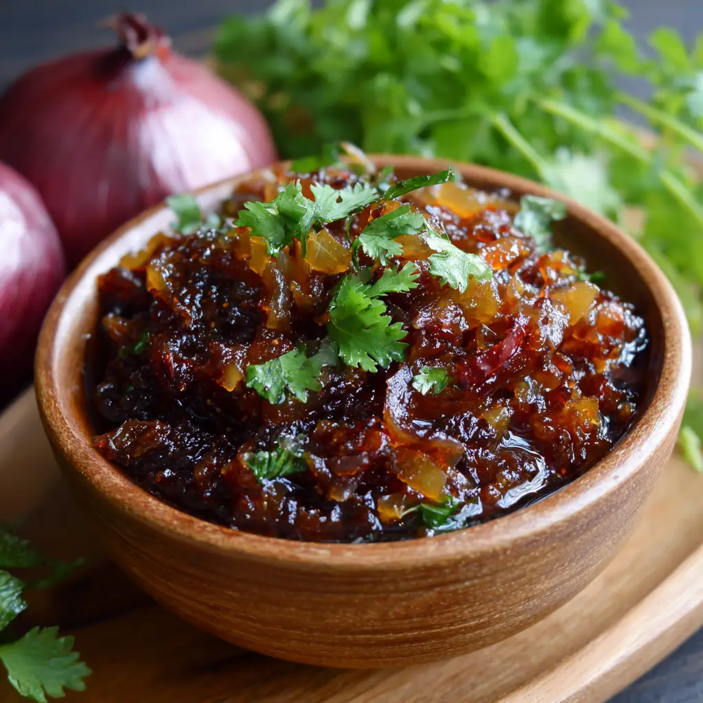 Onion Chutney Recipe