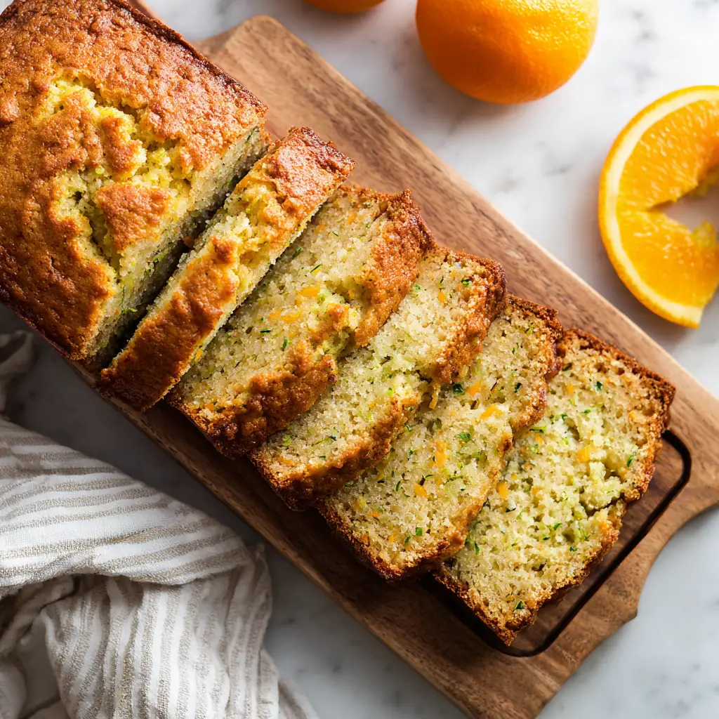 Orange Zucchini Bread Recipe