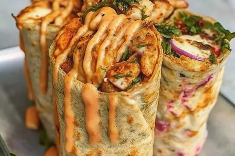15-Minute Chicken Wrap for a Quick and Flavorful Meal