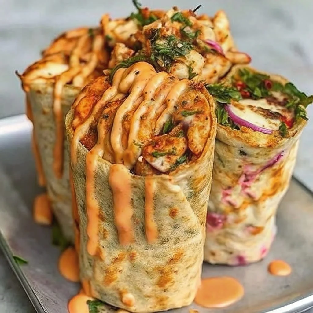 chicken wrap recipe easy
