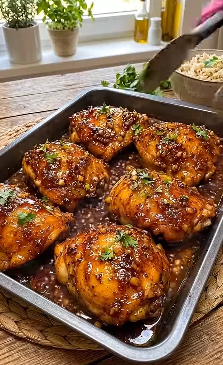 honey garlic chicken recipe