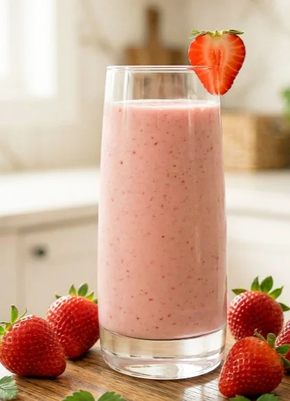 strawberry milkshake recipe