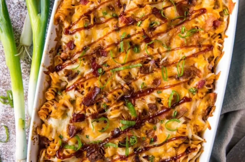 Easy Chicken Bacon Ranch Casserole for Busy Weeknights