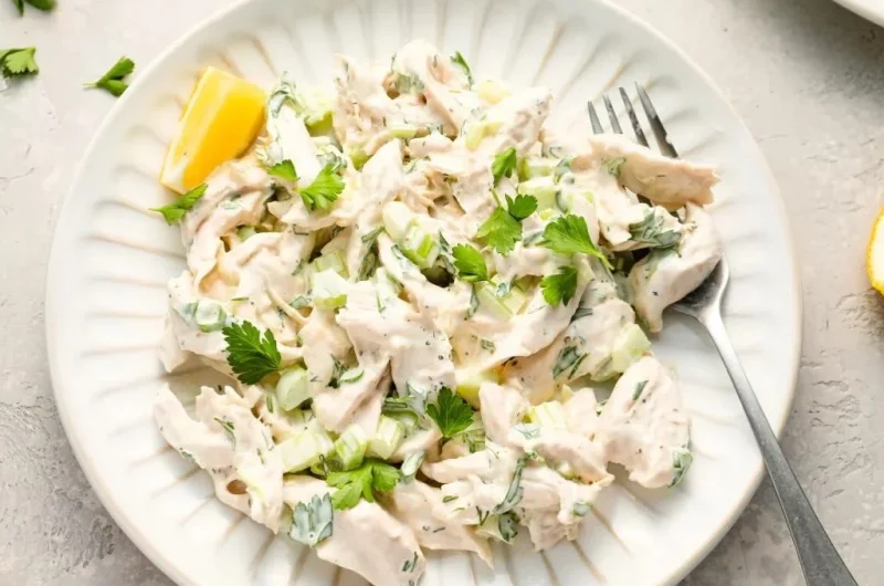 Easy Homemade Chicken Salad for Lunch or Dinner