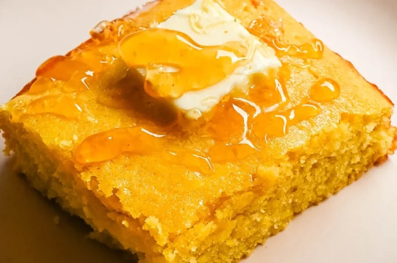 Fluffy Southern Cornbread with a Buttery Crust