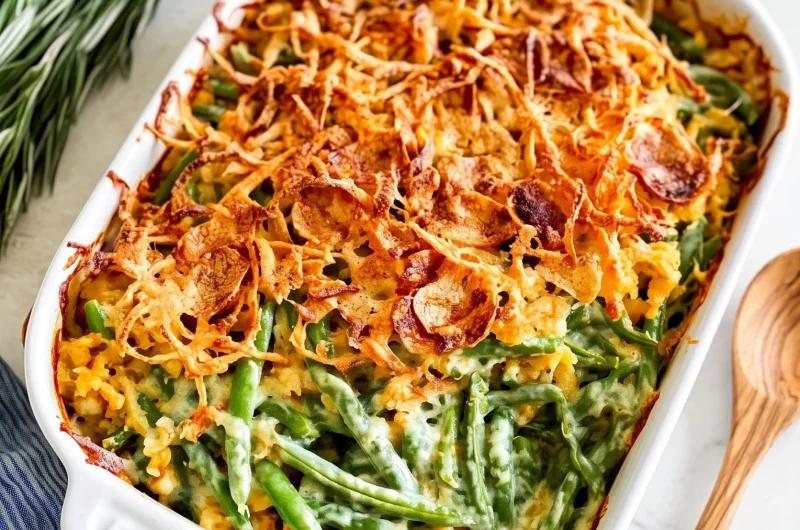 Easy Green Bean Casserole for the Perfect Holiday Table
