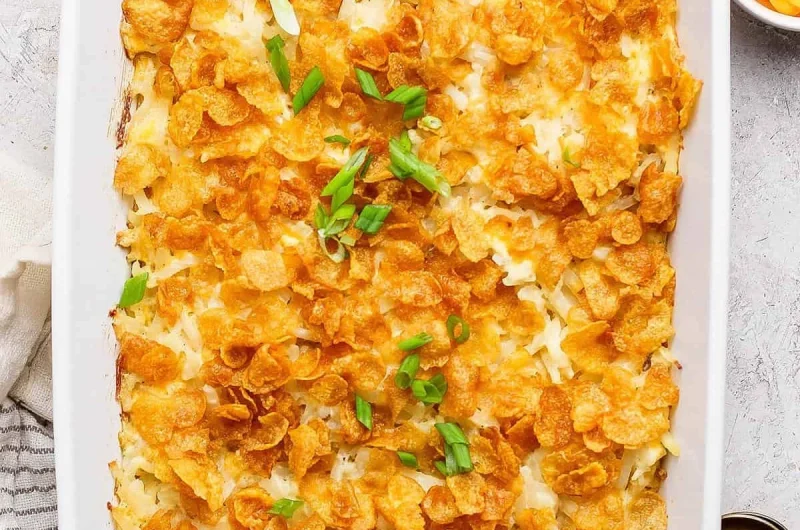 The Cheesiest Hashbrown Casserole for Breakfast or Brunch