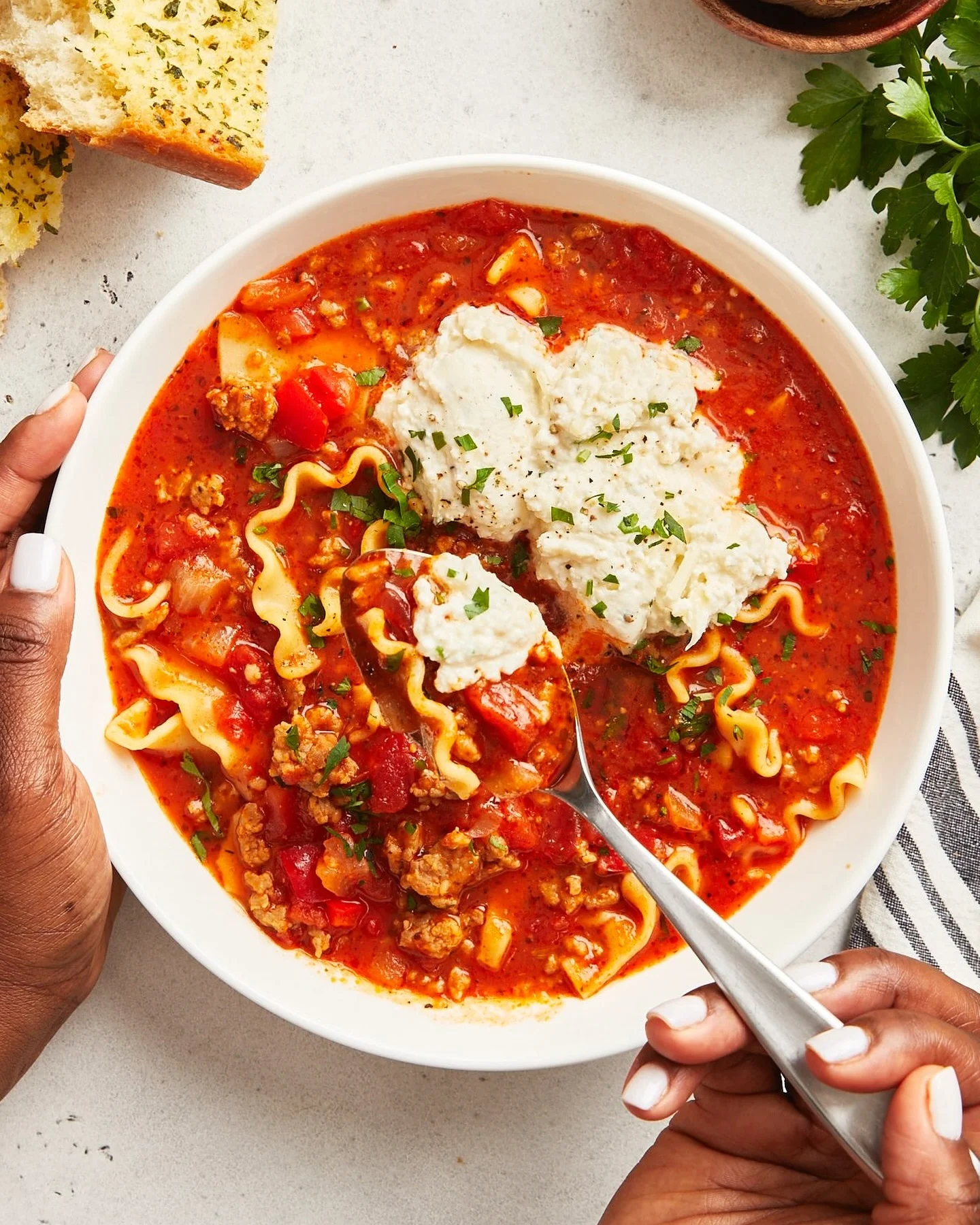 lasagna soup recipe