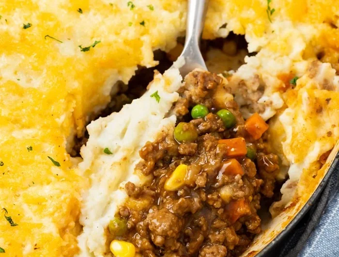 Classic Shepherd’s Pie Made with Ground Beef