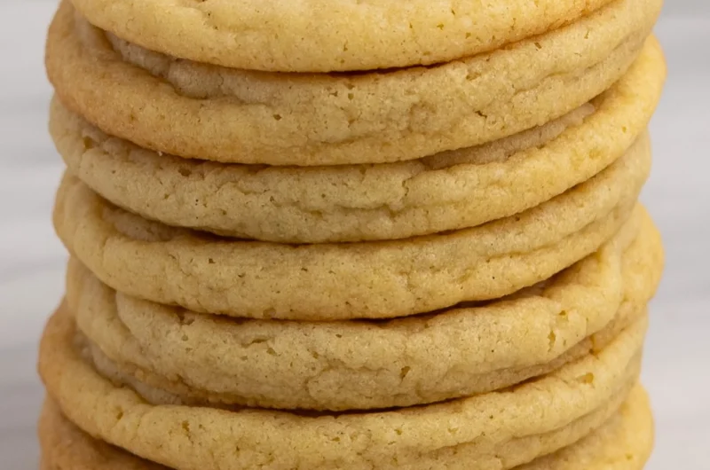 Soft and Thick Sugar Cookies with the Perfect Sweetness